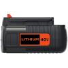 imageBLACKDECKER 40V MAX Lithium Battery Compatible with 36V and 40V MAX Power Tools Lithium Ion Corddless Tool Battery Packs Charger Not Included LBX204025Ah Battery