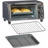 imageBLACKDECKER 4Slice Convection Oven Stainless Steel Curved Interior Fits a 9 inch Pizza TO1313SBD