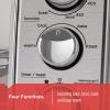 imageBLACKDECKER 4Slice Toaster Oven TO1745SSG1A Even Toast 4 Cooking Functions Bake Broil Toast and Keep Warm Removable Crumb Tray TimerToaster Oven