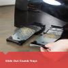imageBLACKDECKER 4Slice Toaster TR1410BD ExtraWide 7 Shade Settings Crumb Trays Gloss BlackBlack