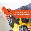 imageBLACKDECKER 4V MAX Cordless Screwdriver with LED Light BDCSFL20C