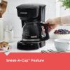 imageBLACKDECKER 5Cup Coffeemaker Black DCM600B12Cup