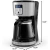 imageBLACKDECKER 5Cup Coffeemaker Black DCM600B12Cup
