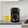 imageBLACKDECKER 5Cup Coffeemaker Black DCM600B5Cup