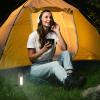 imageBLACKDECKER 600 Lumens Work Light  250 Lumens Flashlight ampamp Power Bank 32 Hour Rechargeable Utility LED Light 270 DualHinge IP44 WeatherResistant Dimmable SOS Mode Magnetic Mount ampamp Hanging
