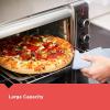 imageBLACKDECKER 6Slice Crisp N Bake Air Fry Toaster Oven TO3215SS 5 Cooking Functions 60 Minute Timer Stainless Steel