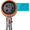 imageBLACKDECKER 8Pattern Zinc Front Trigger Nozzle  Durable Metal Build Comfortable Grip Precision Control BD59378