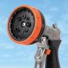 imageBLACKDECKER 8Pattern Zinc Front Trigger Nozzle  Durable Metal Build Comfortable Grip Precision Control BD59378