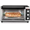 imageBLACKDECKER 8Slice Extra Wide Convection Toaster Oven Fits 9quotx13quot Oven Pans and 12quot Pizza Bake Toast Broil and Keep Warm Functions Countertop Compact Design with Stainless Steel Finish