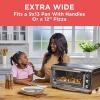 imageBLACKDECKER 8Slice Extra Wide Convection Toaster Oven Fits 9quotx13quot Oven Pans and 12quot Pizza Bake Toast Broil and Keep Warm Functions Countertop Compact Design with Stainless Steel Finish