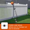 imageBLACKDECKER BDXGTAM214101 25cc 2Cycle 14Inch Curved Shaft Gas String Trimmer  Lightweight Weed Wacker for Lawn Care Black and Orange