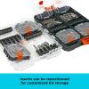 imageBLACKDECKER BLACK  DECKER Screwdriver Bit Set 200Piece BDAST200SETFF200 Piece Set