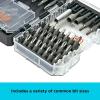 imageBLACKDECKER BLACK  DECKER Screwdriver Bit Set 200Piece BDAST200SETFF40 Piece Set