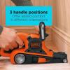 imageBLACKDECKER Belt Sander with Dust Bag 7Amp 3Inch by 21Inch DS321