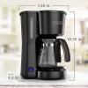 imageBLACKDECKER CM0700BZ 4in1 5Cup Coffee Station Coffeemaker BlackStainless Steel