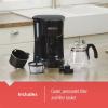 imageBLACKDECKER CM0700BZ 4in1 5Cup Coffee Station Coffeemaker BlackStainless Steel