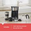 imageBLACKDECKER CM0755S 4in1 5Cup Coffee Station Coffeemaker Stainless Steel