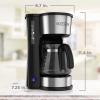 imageBLACKDECKER CM0755S 4in1 5Cup Coffee Station Coffeemaker Stainless Steel
