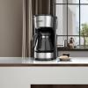 imageBLACKDECKER CM0755S 4in1 5Cup Coffee Station Coffeemaker Stainless Steel