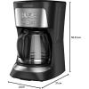 imageBLACKDECKER CM2020B 12Cup Programmable Coffeemaker Black12 Cup Programmable