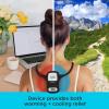 imageBLACKDECKER Comfortpak Wearable Cooling and Heating Device TropiCoral BCWCC10104Obsidian Black