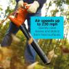 imageBLACKDECKER Corded Leaf Blower Leaf Vacuum and Leaf Mulcher 3in1 Up to 230 MPH 12 Amp Handheld Blower and Vacuum Combo BV3600Leaf Blower