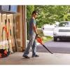 imageBLACKDECKER Cordless Leaf Blower with Battery and Charger 20V MAX Electric Leaf Blower 130 mph Air Speed Lightweight Design LSW221