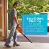 imageBLACKDECKER Cordless Leaf Blower with Battery and Charger 20V MAX Electric Leaf Blower 130 mph Air Speed Lightweight Design LSW221