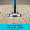 imageBLACKDECKER Cordless Vacuum Powerseries Extreme Stick Vacuum Cordless Rechargeable Interchangeable Floorhead with Crevice Attachment 3 Speed Control Lightweight Blue BSV2020G20V Stick Vacuum
