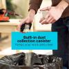 imageBLACKDECKER Detail Sander 12 Amp 16000 OPM Compact Design 3Position Grip for Comfort Includes Dust Collector Corded BDEMS600Pack of 1