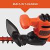imageBLACKDECKER Electric Hedge Trimmer 17Inch BEHT150Hedge Trimmer