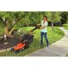 imageBLACKDECKER Electric Lawn Mower with Bike Handle 15Inch 10Amp Corded BEMW472BH15in Pivot Handle Mower
