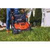 imageBLACKDECKER Electric Lawn Mower with Bike Handle 15Inch 10Amp Corded BEMW472BH15in Pivot Handle Mower