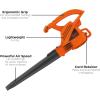 imageBLACKDECKER Electric Leaf Blower Handheld Blowers for Lawn Care Lightweight 180 MPH 180 CFM 7Amp Corded LB700Blower Only