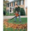 imageBLACKDECKER Electric Leaf Blower Leaf Vacuum and Leaf Mulcher 3in1 300 CFM 210 MPH 12Amp Handheld Lightweight Corded Electric Combo Kit BV3100