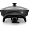 imageBLACKDECKER Electric Skillet Variable Temperature Control Nonstick Cooking Surface Dishwasher Safe Tempered Glass Lid 12quotx15quot12 x 15