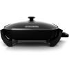 imageBLACKDECKER Electric Skillet Variable Temperature Control Nonstick Cooking Surface Dishwasher Safe Tempered Glass Lid 12quotx15quot12 x 15