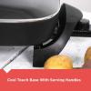imageBLACKDECKER Electric Skillet Variable Temperature Control Nonstick Cooking Surface Dishwasher Safe Tempered Glass Lid 12quotx15quot12 x 15