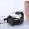 imageBLACKDECKER Flip Waffle Maker WM1404S 7quot Round Belgian Waffles Ready Light Indicator4 Belgian Waffles