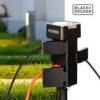 imageBLACKDECKER Garden Timer Stake with 6 Grounded Outlets  Waterproof Outlet Timer with 30Minute Intervals for Lights Tools  Outdoor Power Stake with Overload Protection  Premium Light Timers