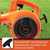 imageBLACKDECKER Gas Powered Leaf Blower Handheld Gas Blower 180MPH 25cc 2Cycle BDXGQAM214103