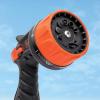 imageBLACKDECKER HeavyDuty 10Pattern Poly Thumb Control Nozzle  Ergonomic Versatile Precision Garden Hose Attachment BD8439