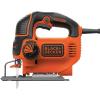 imageBLACKDECKER Jig Saw 5Amp 3000 Blade Speed 45 Degree Beveled Cuts Inch Orbital Blade 4 Curve Settings Corded BDEJS600COne Size