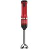 imageBLACKDECKER Kitchen Wand Cordless Immersion Blender 4 in 1 Multi Tool Set Hand Blender with Charging Dock Grey BCKM1014K01Red