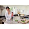 imageBLACKDECKER Kitchen Wand Cordless Immersion Blender 4 in 1 Multi Tool Set Hand Blender with Charging Dock Grey BCKM1014K01Red