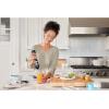 imageBLACKDECKER Kitchen Wand Cordless Immersion Blender Hand Blender with Charging Dock Grey BCKM1011K01Black