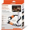 imageBLACKDECKER LED Neck Reading Light 200 Lumens Dual Flashlight HandsFree Lighting Flexible Gooseneck 3 Dimmable Modes SOS 3 Magnetic Mounts Wearable AA BatteryPowered IP65 WeatherResistant