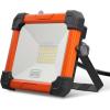 imageBLACKDECKER LED Work Light 2000 Lumens LED Utility Panel Flood Light IP65 Waterproof Shock Resistant 120 Beam Angle ETL Certified Adjustable Kickstand Tripod Compatible Portable 120V Plug