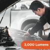 imageBLACKDECKER LED Work Light 3000 Lumens LED Panel Flood Light IP65 Waterproof Shock Resistant 120 Beam Angle ETL Certified Pivoting HStand Tripod Compatible Compact ampamp Portable 120V Plug
