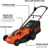 imageBLACKDECKER Lawn Mower Corded 13 Amp 20Inch BEMW213